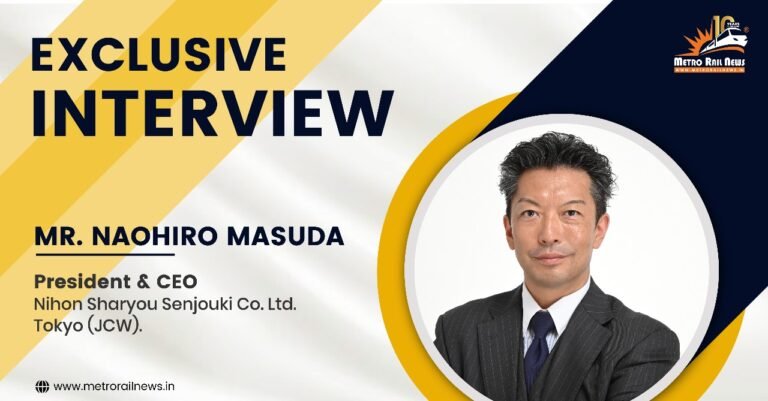 Modernising Railcar Cleaning Systems: Insights from Mr. Naohiro Masuda, CEO of JCW