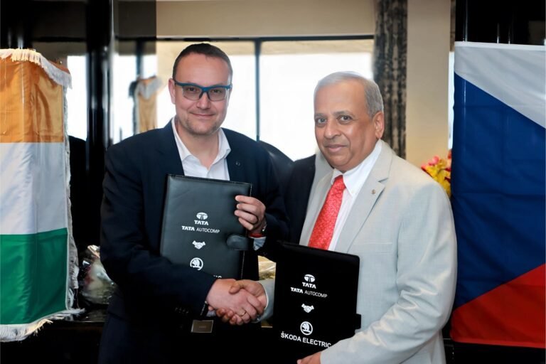 Skoda Group &Tata AutoComp to Manufacture Railway Components in India