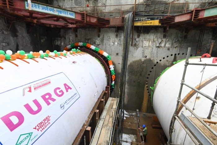 L&T Commissions TBM Durga for Kolkata Metro’s Purple Line 