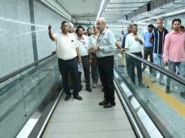 Trials on Kolkata Metro's Yellow Line