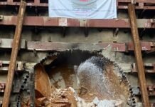 TBM Breakthrough for Delhi Metro Phase 4