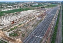 Construction work for the second Namo Bharat depot