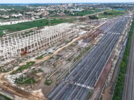 Construction work for the second Namo Bharat depot