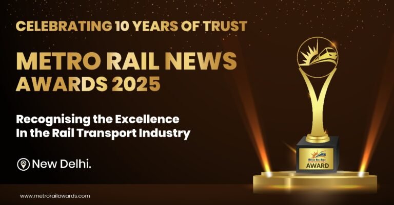 Metro Rail News Awards: Recognising and Rewarding Excellence in Industry