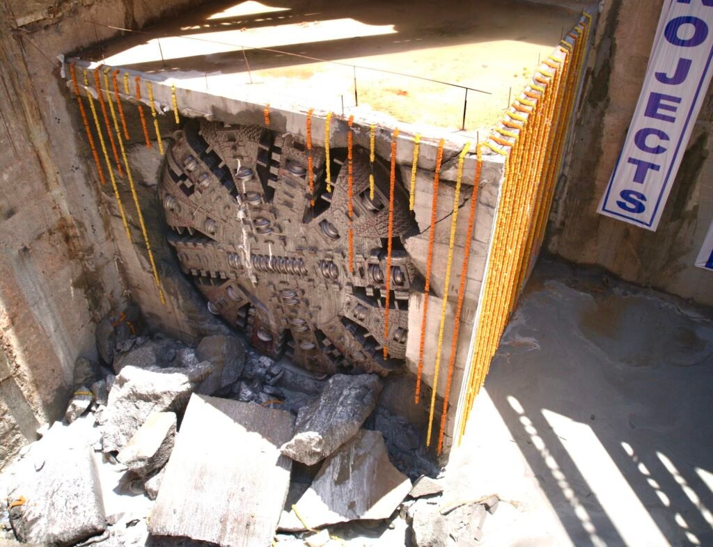 Chennai Metro Phase 2: TBM Kurinji Achieves Breakthrough at Kolathur Station of Line 5 1 1755772094232