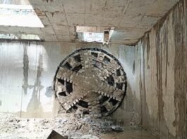 TBM Gomati Breakthrough for Kanpur Metro Line-2 