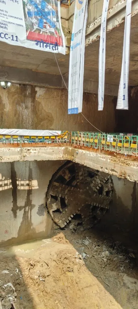 TBM Gomati Achieves 2nd Breakthrough for Kanpur Metro Line-2 2 GzgIzr6aUAA767e