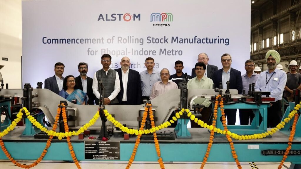 Indore Metro: Strategic Infrastructure for a Growing Metropolitan Hub 5 Alstom Rolling Stock Production Bhopal Indore Metro Project 1