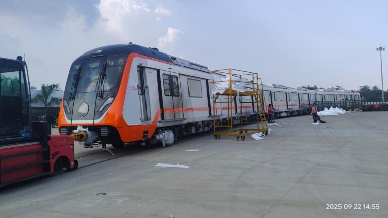 Kanpur Metro Receives Final Trainset for Line 1