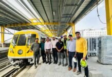 Indore Metro Trial Run
