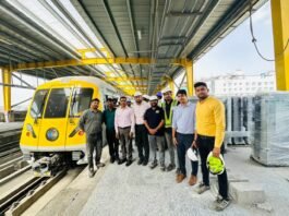Indore Metro Trial Run