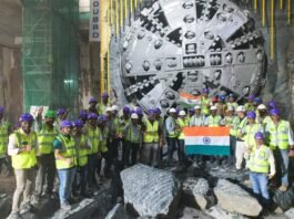 Chennai Metro Phase 2: TBM Bhavani Achieves Breakthrough at RK Salai Station of Line 3