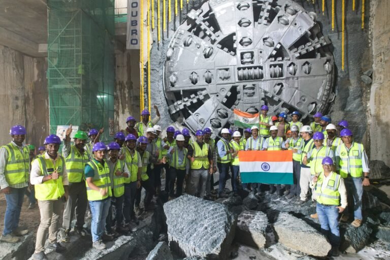 Chennai Metro Phase 2: TBM Bhavani Achieves Breakthrough at RK Salai Station of Line 3
