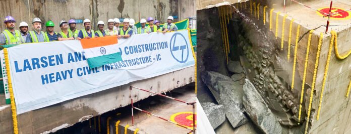 G3ilrG0XQAEmEAW Chennai Metro Phase 2: TBM Vaigai Achieves Breakthrough at Mandaveli Station of Line 3