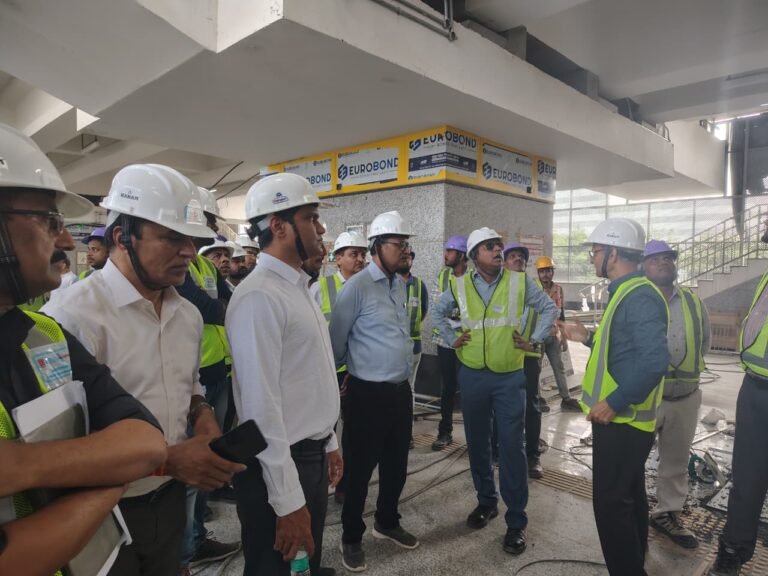 MPMRCL MD Inspects Indore Metro’s Priority Corridor 