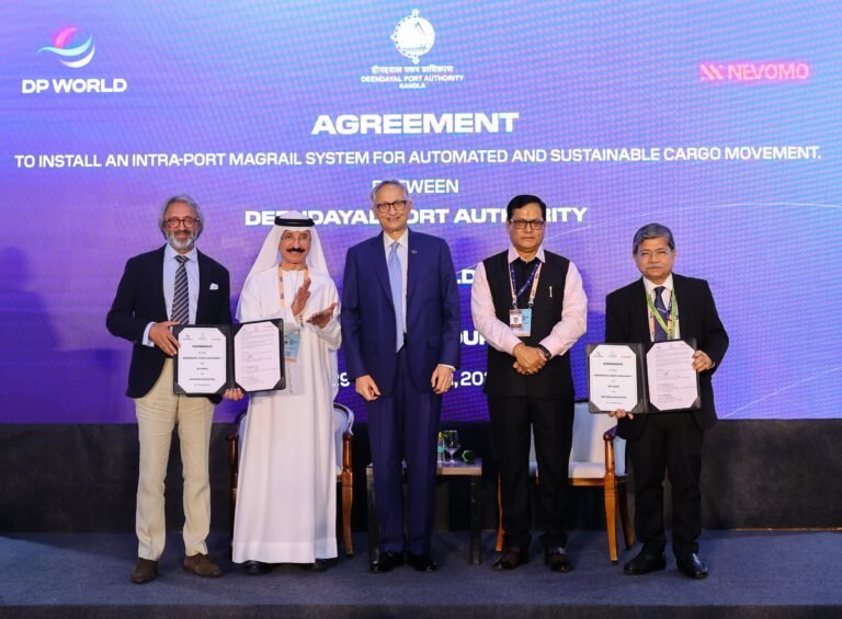 DP World, DPA & Nevomo Collaborate to Deploy MagRail Technology at Deendayal Port