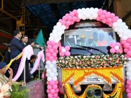 BEML Rolls out Prototype of New Driverless Metro Trainset for BMRCL’s Phase-2 Network