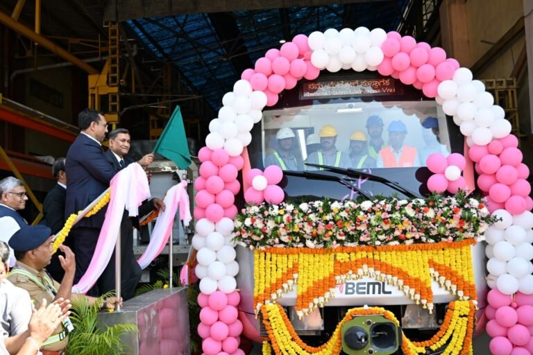 BEML Rolls out Prototype of New Driverless Metro Trainset for BMRCL’s Phase-2 Network