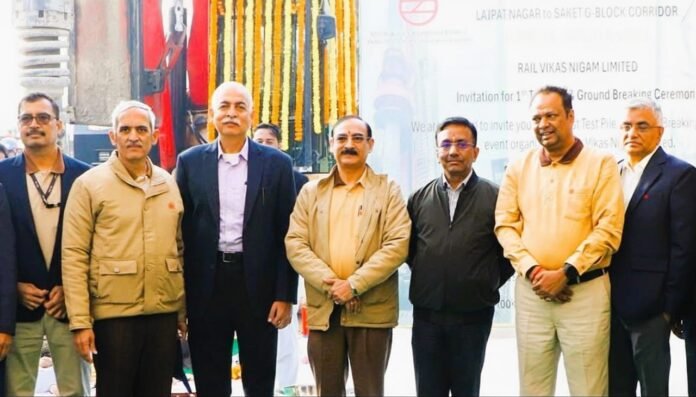 G783qJ6b0AA9uws Delhi Metro Phase 4: DMRC Initiates Construction Work on Golden Line Extension