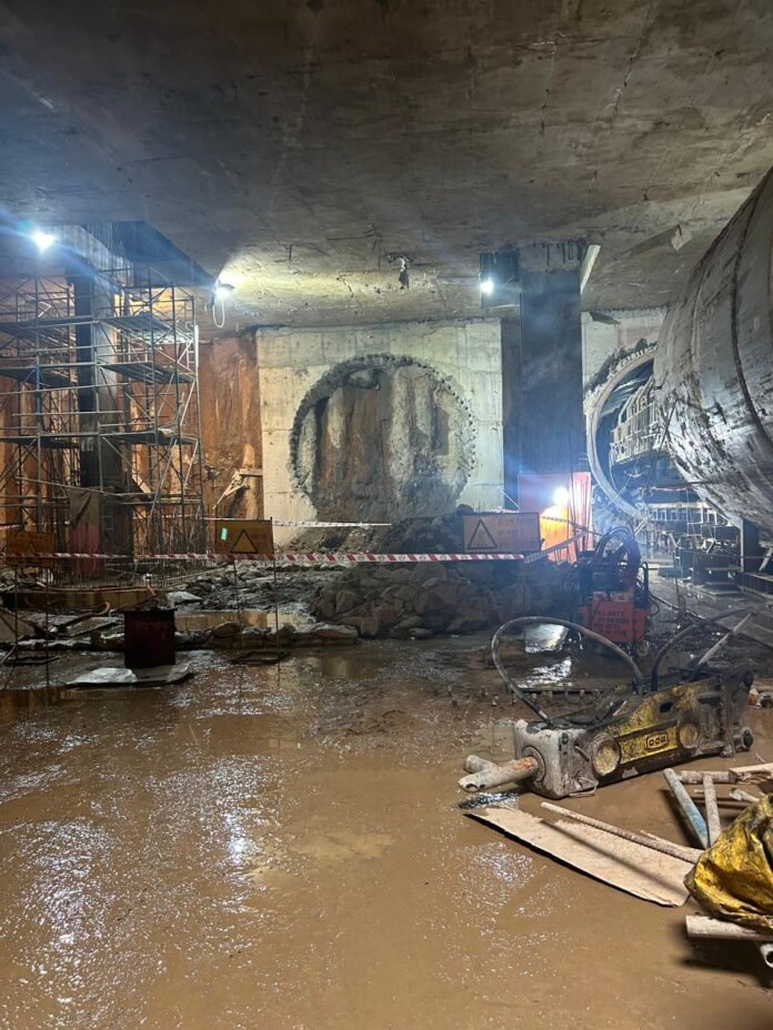 G7znfZjbYAAesb8 Patna Metro: TBM Breakthrough Achieved at PMCH Metro Station