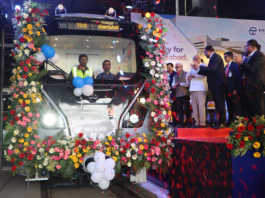 Titagarh Rail Delivers 1st Indigenous Trainset for Ahmedabad Metro