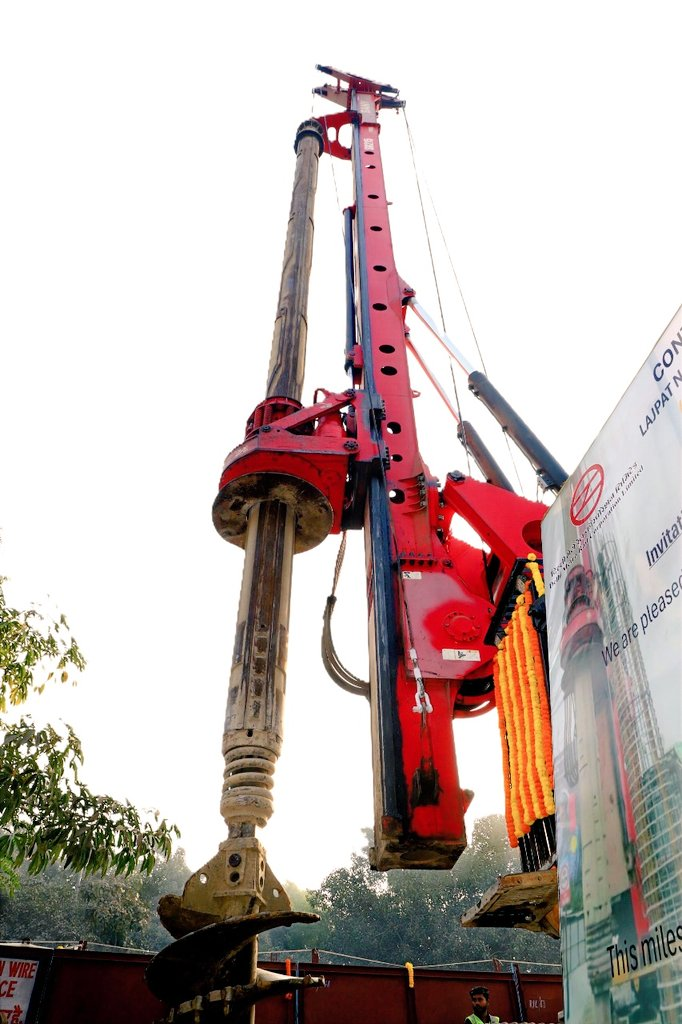 Delhi Metro Phase 4: DMRC Initiates Construction Work on Golden Line Extension 2 image 15