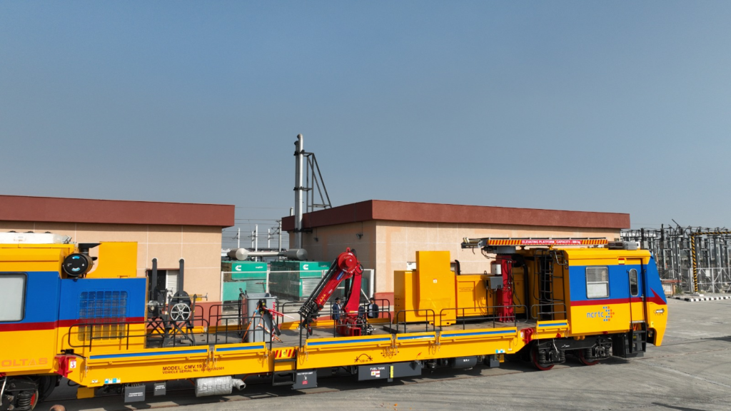NCRTC Inducts High-Speed Catenary Maintenance Vehicle for Delhi-Ghaziabad-Meerut RRTS Corridor 1 image 2