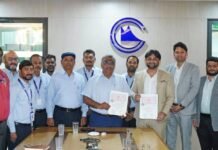 CMRL & Jakson Ltd. Sign Contract for E&M Systems for Chennai Metro Line 4 CMRL & Jakson Ltd. Sign Contract for E&M Systems for Chennai Metro Line 4