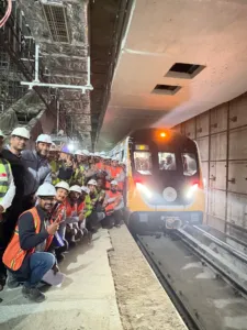 Trial Run Conducted on Line 1 of Agra Metro 