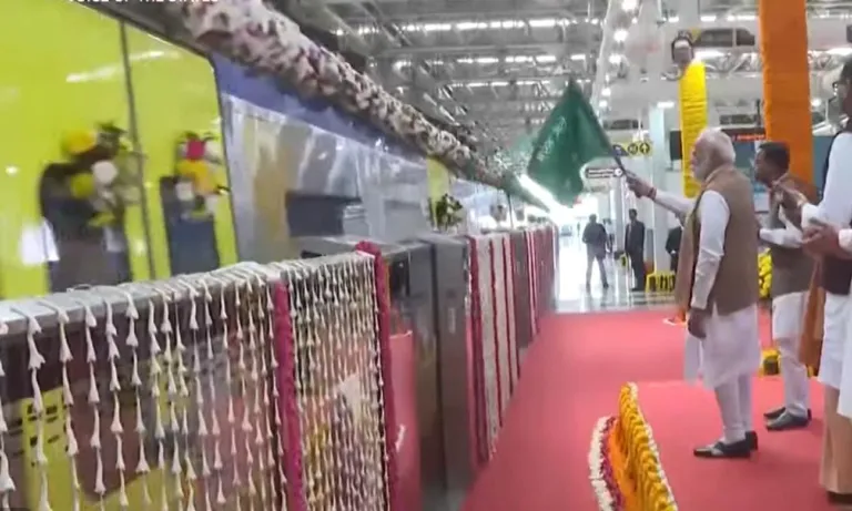 PM Modi Inaugurates Delhi-Meerut RRTS Corridor and Meerut Metro System PM Modi Inaugurates Delhi-Meerut RRTS Corridor and Meerut Metro System