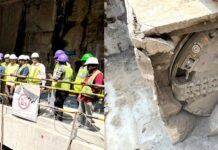 Chennai Metro : TBM Breakthrough Achieved at Mandaveli Station of Corridor 3 TBM Breakthrough for Chennai Metro Phase 2