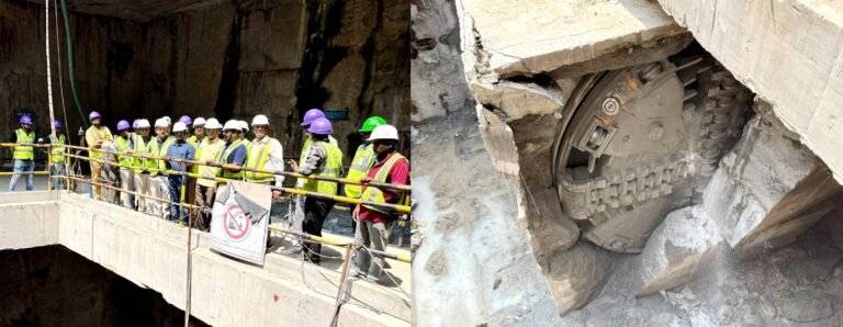 Chennai Metro : TBM Breakthrough Achieved at Mandaveli Station of Corridor 3