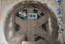 Kanpur Metro: TBM Gomati Achieved Breakthrough at Double Pullia Station TBM Gomati Breakthrough for Kanpur Metro