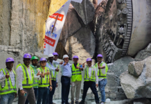Tunnel Breakthrough Achieved on Chennai Metro Line 4 Tunnel Breakthrough on Chennai Metro Line 4