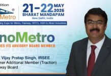 Shri Vijay Pratap, former Additional Member(Traction), Railway Board, joins InnoMetro 2026 Advisory Board