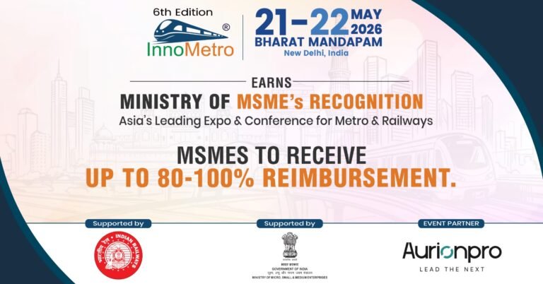 InnoMetro Receives Recognition from the Ministry of MSME: Up to 80-100% Assured Reimbursement for MSMEs