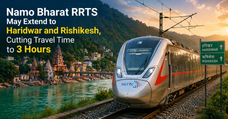 Delhi-Rishikesh Travel May Drop to 3 Hours with Proposed Namo Bharat RRTS Extension