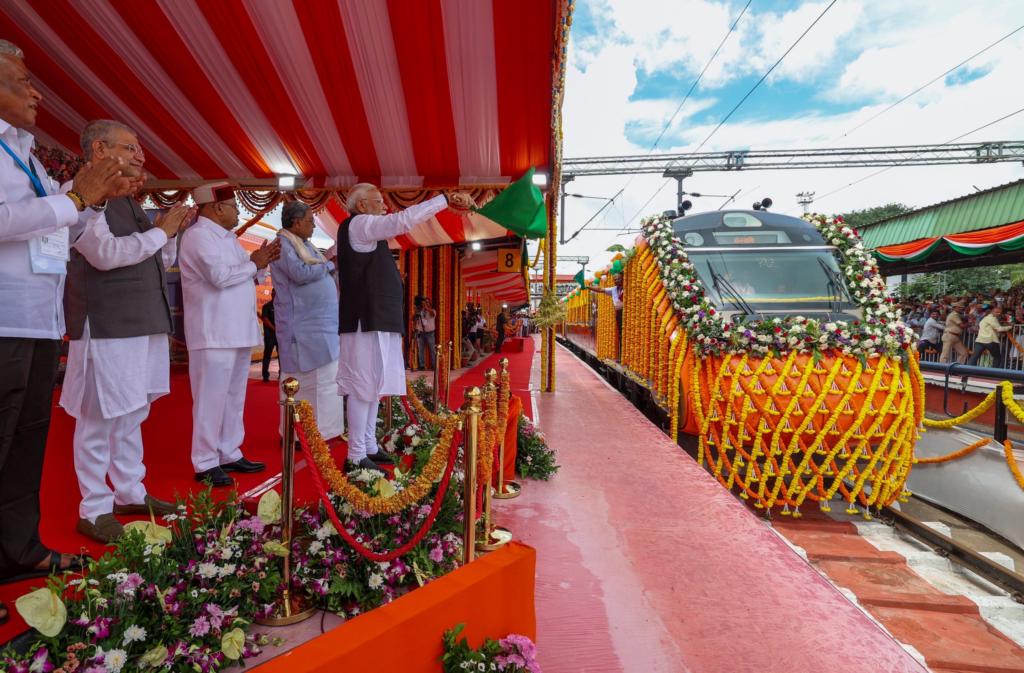 Localisation of Rail Systems: Building a Competitive Railway Manufacturing Ecosystem in India 3 PM Modi vande bharat trains scaled 1
