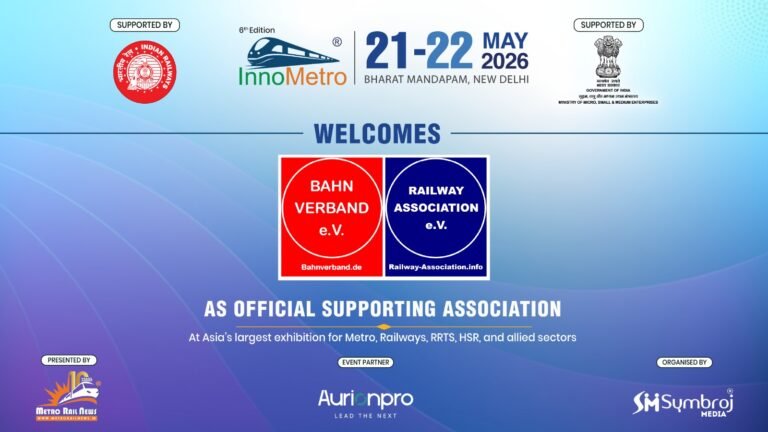 BAHNVERBAND e. V. Joins InnoMetro 2026 as Official Supporting Association 