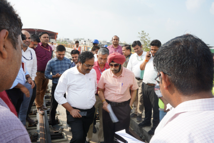 CMRS team conducted safety and signalling system of Bhopal Metro