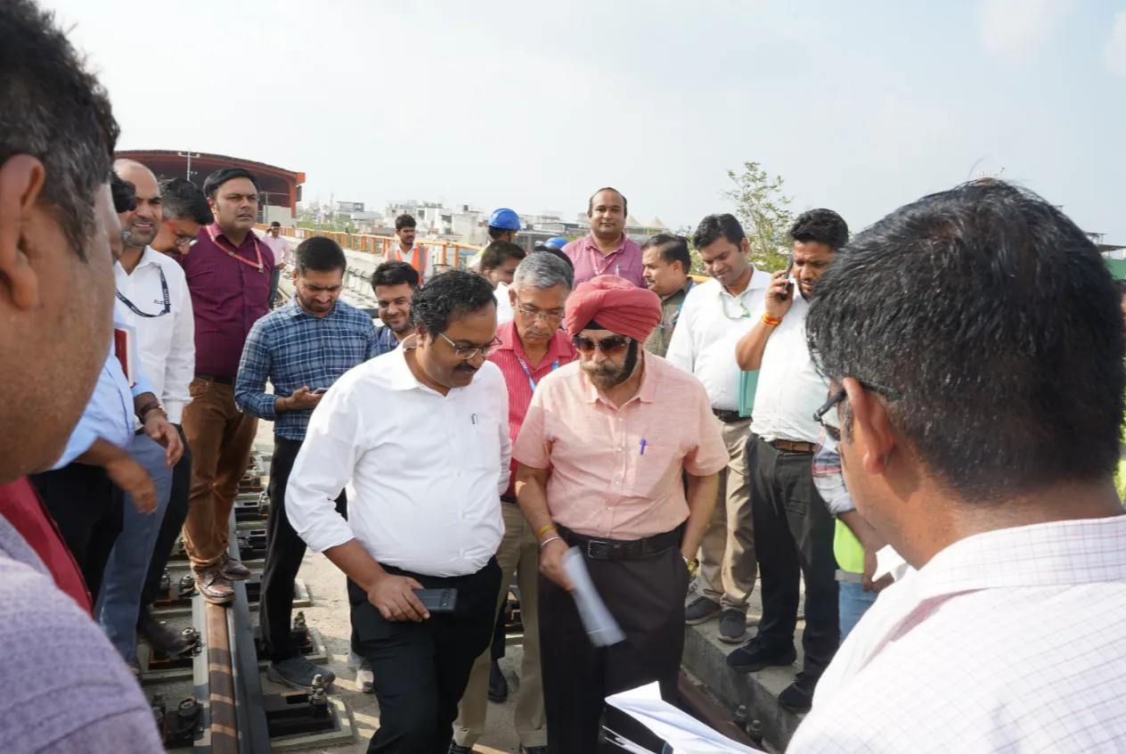 CMRS team inspected safety and signalling system of Bhopal Metro