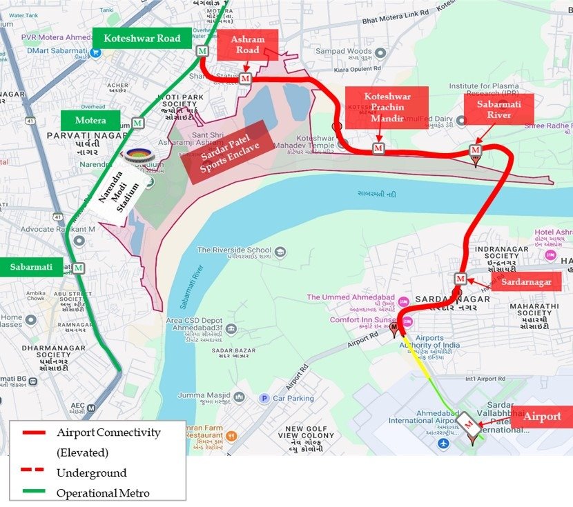 Ahmedabad Metro Rail project Phase 2A gets Union Cabinet’s approval 1 image