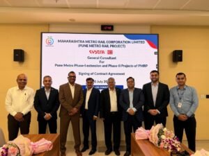 DB E&C and SYSTRA India JV awarded General Consultancy Contract for Pune Metro Phase-1 Extension and Phase-2 