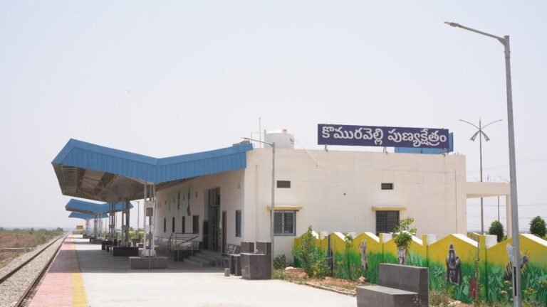 Telangana’s new ₹5.63-Crore Komuravelli Railway station is all set for inauguration Telangana’s new ₹5.63-Crore Komuravelli Railway station is all set for inauguration
