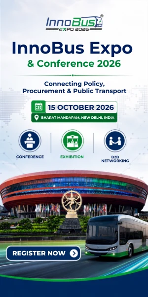 InnoBus Expo & Conference 2026, 15 October 2026, Bharat Mandapam, New Delhi. Register now.