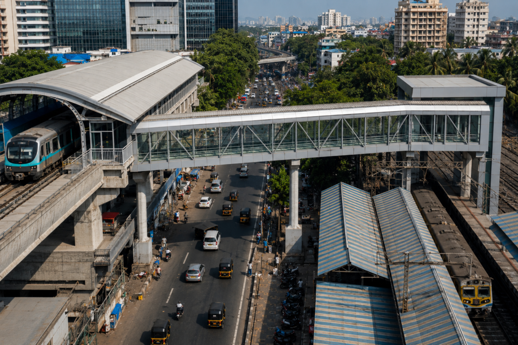 MMRDA Awards Rs 40.99 cr FOB contract linking Bandra Metro Station & Bandra Suburban Railway Station