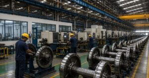 Titagarh & RKFL’s railway wheelset plant to begin production in August
