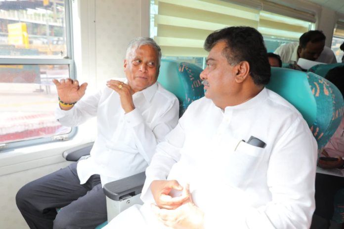 V Somanna announced quadruple railway lines around 100-km of Bengaluru V Somanna announced quadruple railway lines around 100-km of Bengaluru