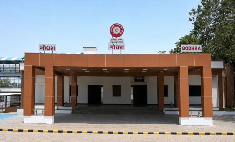 PM Modi inaugurates redeveloped Godhra Railway Station under Amrit Bharat Station Scheme PM Modi inaugurates redeveloped Godhra Railway Station under Amrit Bharat Station Scheme