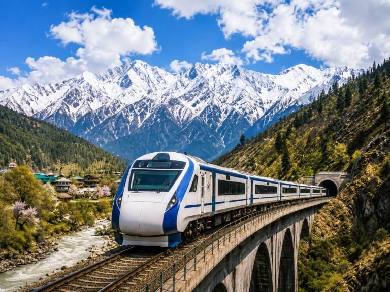 MEMU & Vande Bharat trains boost Kashmir Valley tourism MEMU & Vande Bharat trains boost Kashmir Valley tourism